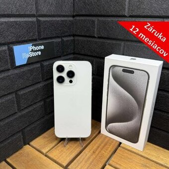 🌟  iPhone 15 Pro 128 GB Natural | Záruka 1 Rok