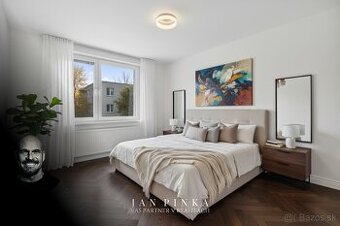 4-izbový byt v tichej časti Ružinova +komora+šatník+špajza