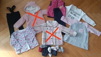 Balík dievčenského oblečenia 80