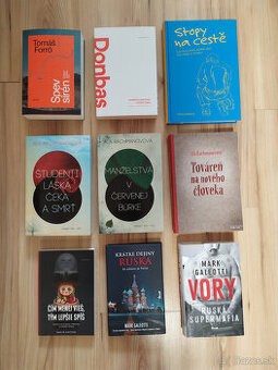 Predám knihy- Ukrajina, Rusko, ZSSR, komunizmus, ruská mafia