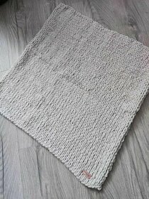 NOVÁ Béžová deka z Alize Puffy Fine