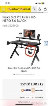 Herný stolík a stolička