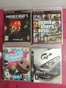 PS3 Minecraft plus hry