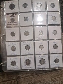 Predám strieborné mince