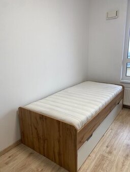 Výsuvná posteľ + rošt + matrac