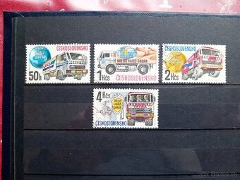 Poštové známky č.673 - ČSSR - nákl.autá Tattra
