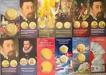 Informačný leták k zlatým zberateľským minciam