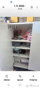 Kúpeľňový set dvoch skriniek