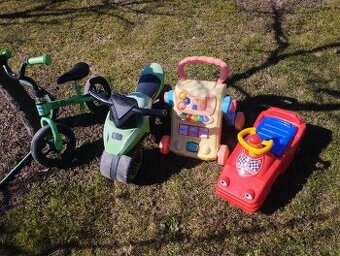 Odražadla a choditko použivane ale ešte podlužia