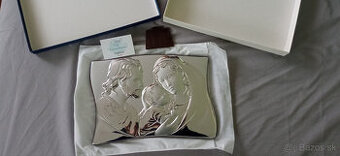 Luxusný taliansky strieborný obraz