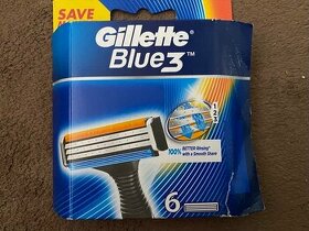 Predam tieto originalne hlavice Gillette Blue 3, 6 kusov