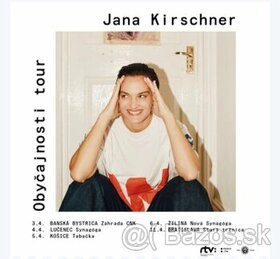 Lístok na koncert Jany Kirschner