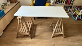 Ikea stolík - samostatné nohy a pracovná doska - 1