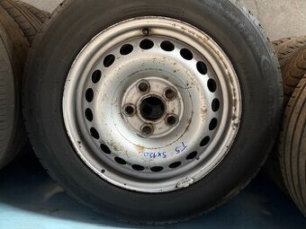 Predám obuté kolesá/disky na VW T5 5x120