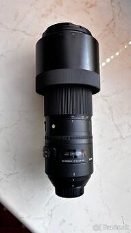 Teleobjektiv Sigma 150-600 bajonet Nikon.