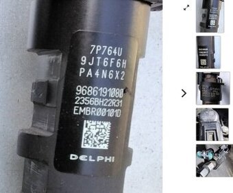 trysky 2.0 Hdi 9686191080, EMBR00101D predám TRYSKY 2.2 HDI