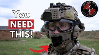 Unikatna rucne-vyrobena airsoft maska Valhalla mask