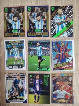 Futbalové kartičky - Messi a Ronaldo