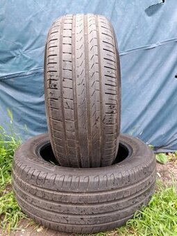 Ponúkam 2 letné pneumatiky Pirelli Cinturato 225/55 R17