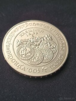 500 Sk - 500. Výročie ražby prvých Toliarov 1499 -1999