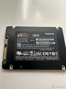 Ssd Samsung 870 EVO 500GB 2,5”
