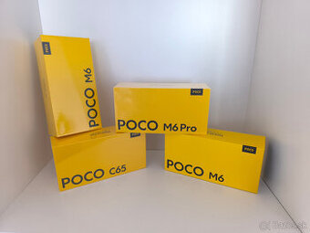 NOVÝ Xiaomi POCO M6 PRO 8/256 black/černý