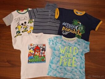 chlapčenské tričká 98,104,110,116,128,134,