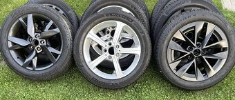 ALU disky skoda VW,AUDI Seat 205 55 R17 zimné 5x112