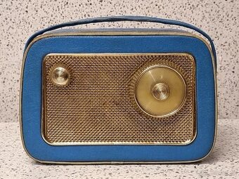 "T58" Tesla T 2800 ☆ starožitné kabelkové radio