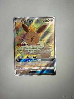 Pokemon karta Eevee GX