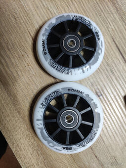 Kolieska na kolobežku - odrážadlo