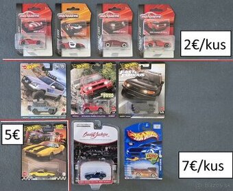 Hot Wheels Matchbox Majorette Maisto 3