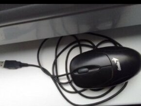 Genius DX-110,optická myš, USB, čierna (NOVÁ)