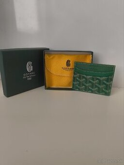 Zelená Goyard peňaženka