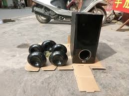 Predám 330 W reproduktory LG - 1 ks subwoofer, 5 ks satelity
