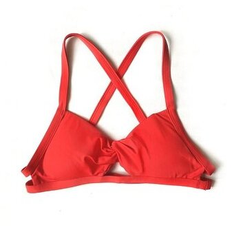 Bikiny top s prekrížením na chrbte