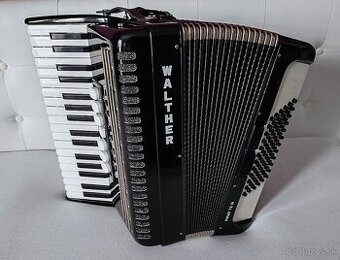 Predam akordeon WALTHER Pirat 72 bas...