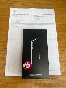 Predám SAMSUNG GALAXY S25 ULTRA 12GB/1000gb, NEROZBALENY, 2R