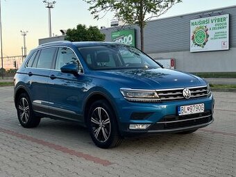 VW Tiguan 2.0 TSI 4MOTION, Highline DSG7, 1. majitel SR