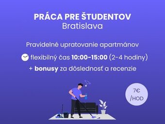 Práca pre študentov - Bratislava