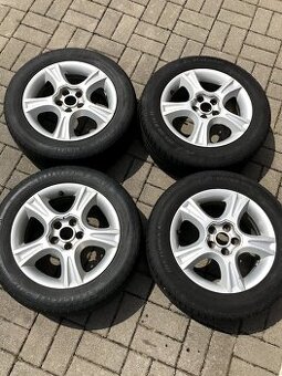 15" Elektrony SEAT 5x100 s letnými pneu 195/60 R15