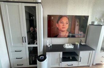 Obývačka biela/wenge