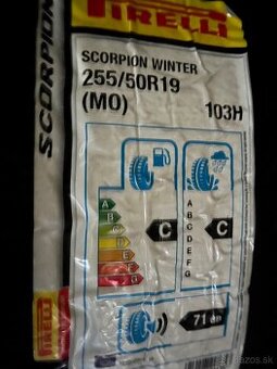 Nove zimné 255/50r19 a 235/55r19 Pirelli