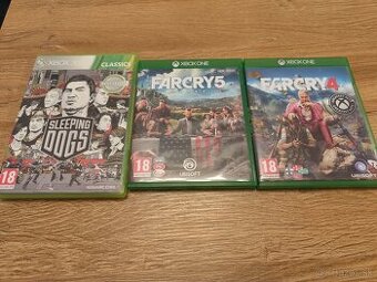 Predám hry na Xbox One a Xbox 360