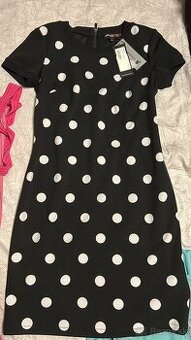 Karl Lagerfeld šaty M s guľkami