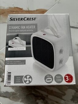 Keramický teplovzdušný ventilátor - kúrenie