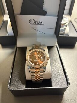 Orian - Seiko Mod Diamantový Datejust 2tone rosegold