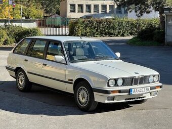 BMW E30 Touring 318i (1990) – Alpinweiss – originálny stav