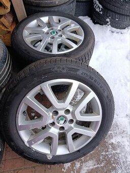 Kolesá Škoda 5x112 215/55 r17