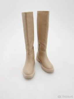 Kožené čižmy značky RESERVED (nové)